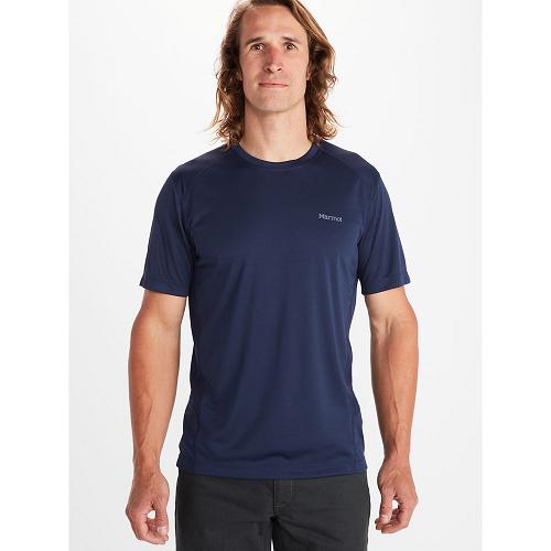 Marmot Windridge T-Shirts For Mens Navy KAO245891